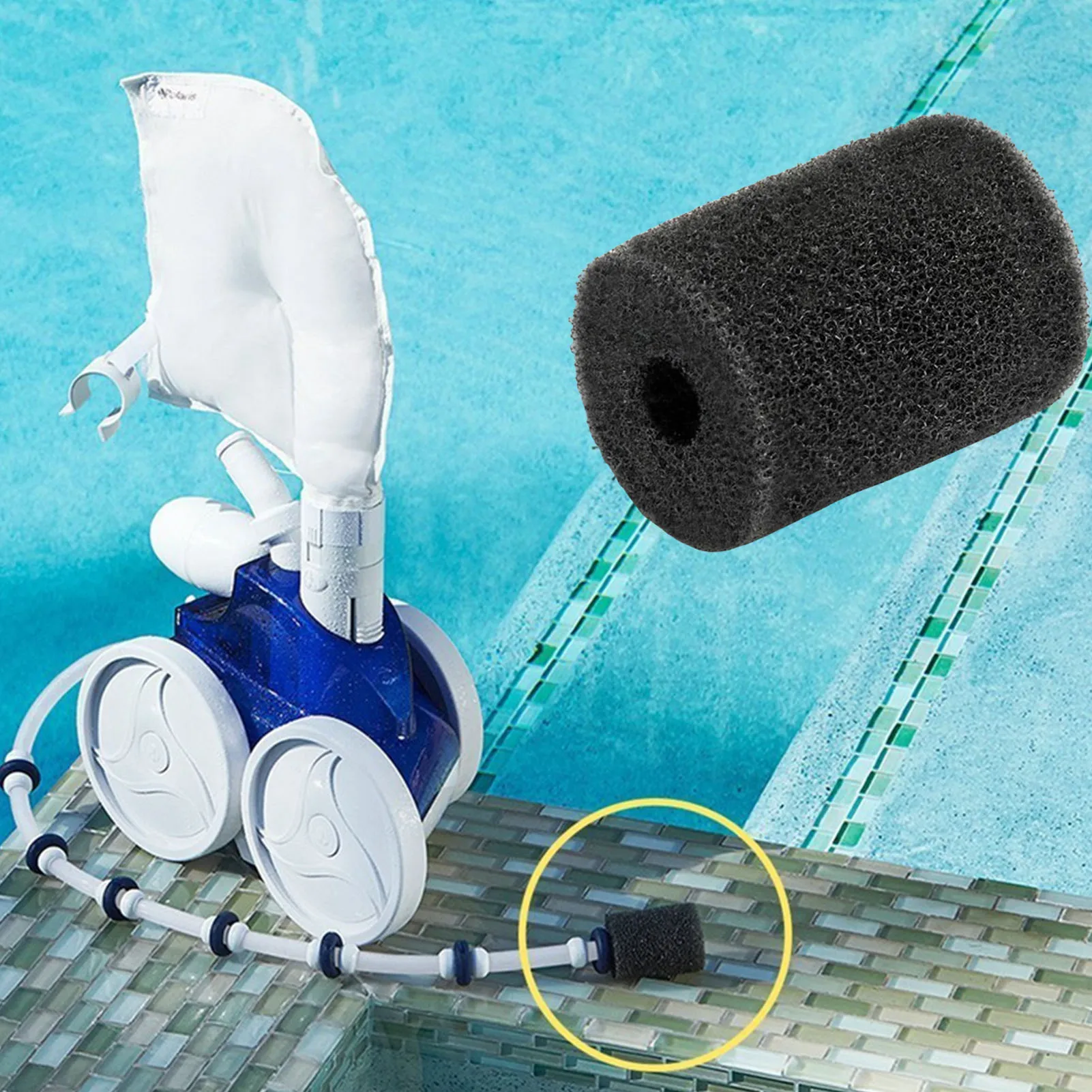 No Sprays Pool Cleaner TailSweep PRO 