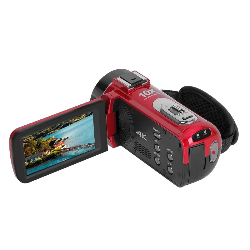 Videocamera Digitale Z88 4K con Zoom Ottico 10X e Schermo da 3 Pollici per YouTube, Vlog, Video Domestici e Registrazioni Professionali - immagine 3
