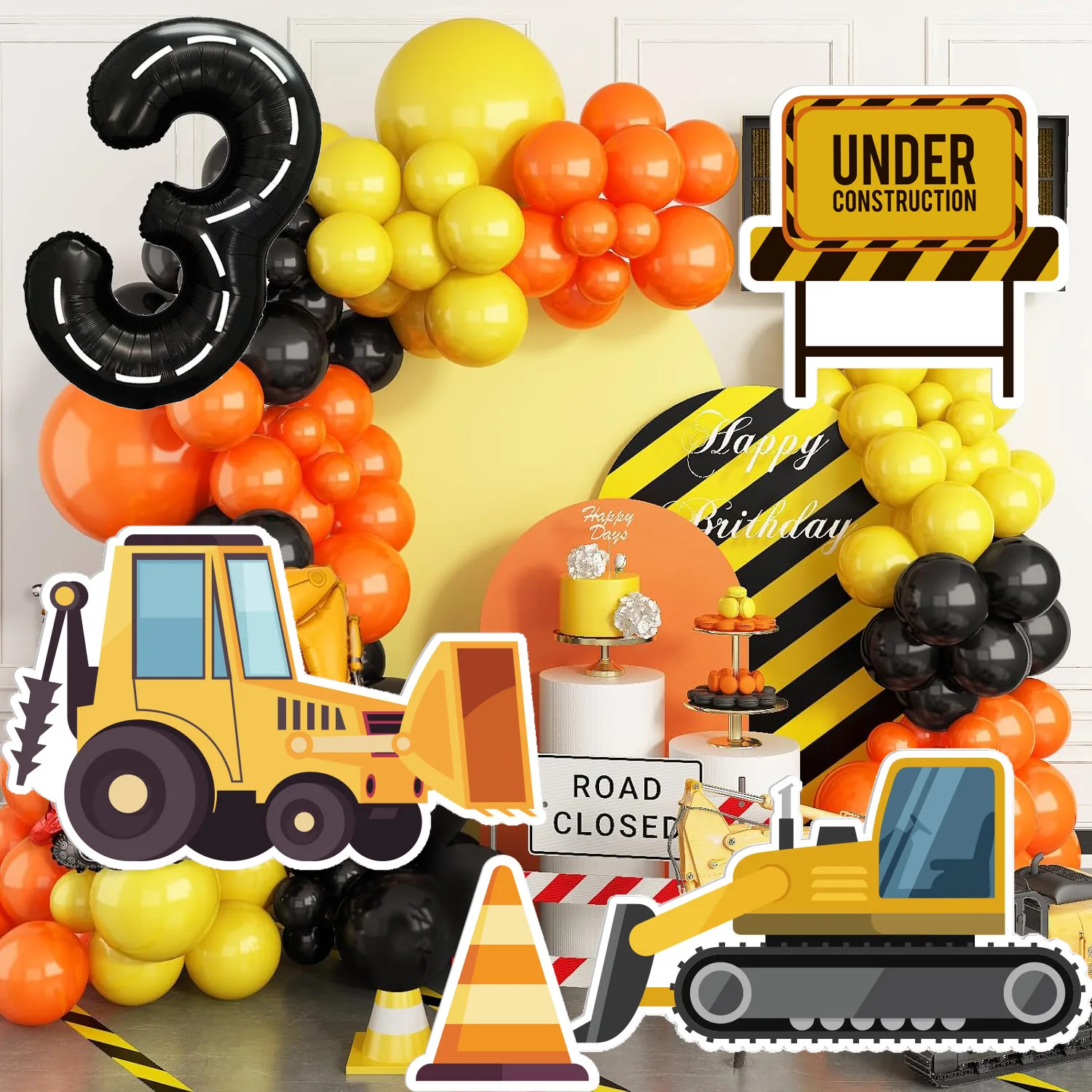 Fondos de fiesta de cumplea os de construcci n veh culo excavadora fondos-de-fiesta-de-cumplea-os-de-construcci-n-veh-culo-excavadora