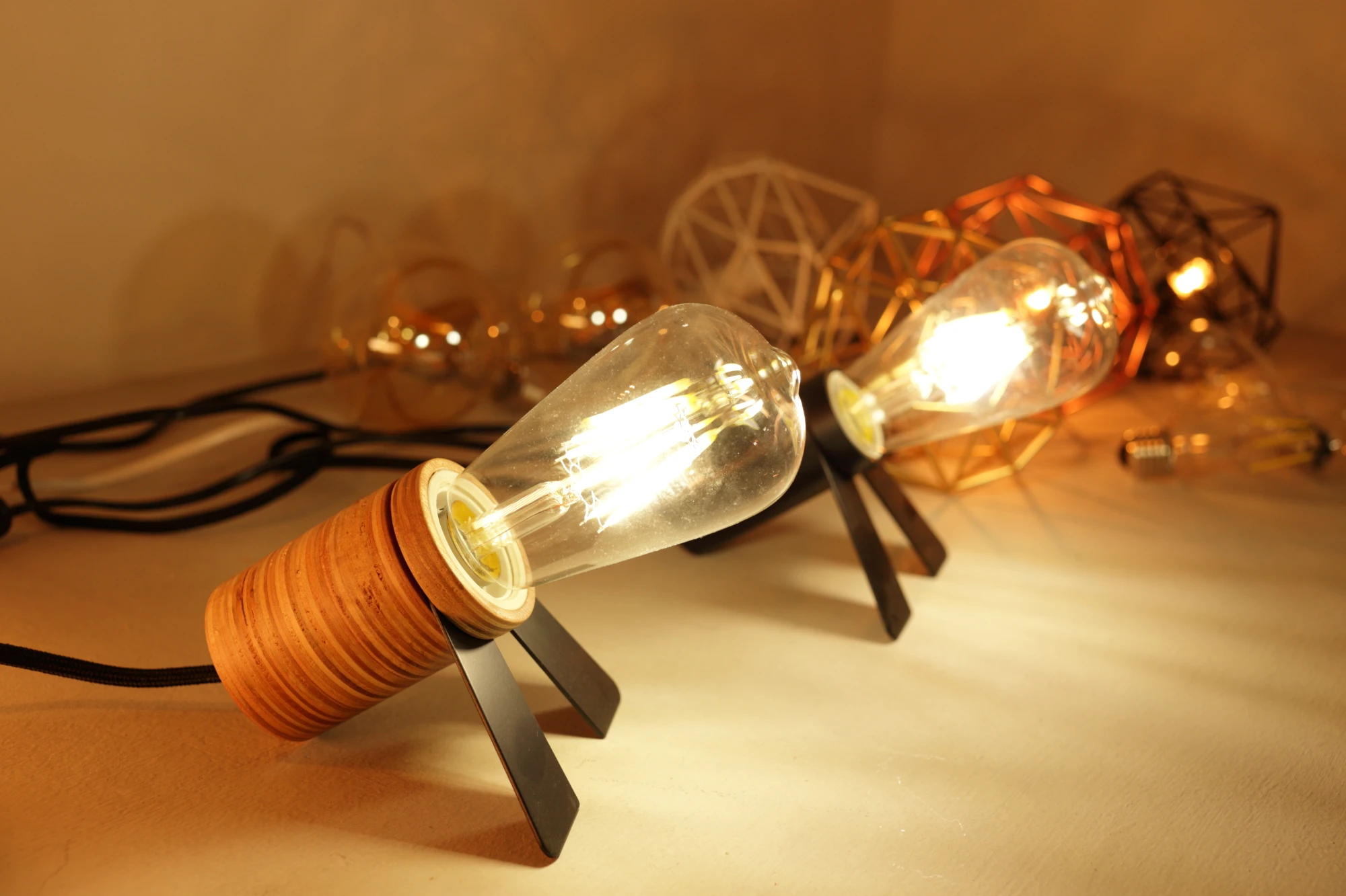 1-12pcs LED Edison Filament Light Bulbs ST64 Vintage Lamp E27 2W 4W 6W 8W 220V 2700K 6000K 360 Degree Energy Lamps