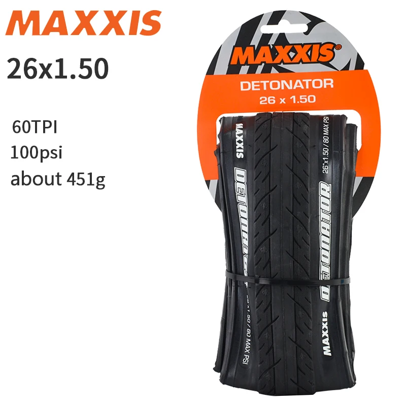 MAXXIS DERONATOR MTB Mountain Bike Tire Half Bald