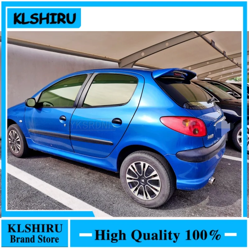 Per Peugeot 206 Spoiler Di Alta Qualità Materiale Abs Auto Ala Posteriore Primer Spoiler Posteriore Per Peugeot 206 207 Spoiler