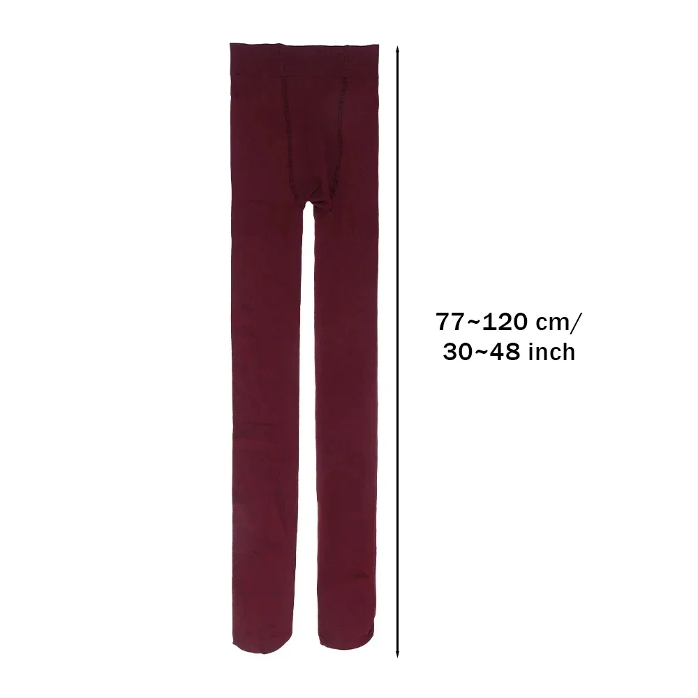 Vintage Rote Damen Strumpfhosen Frühling Herbst Superelastische Y2k Slim Fit Bonbonfarbene Strumpfhosen Strümpfe für Frauen – Detail 3