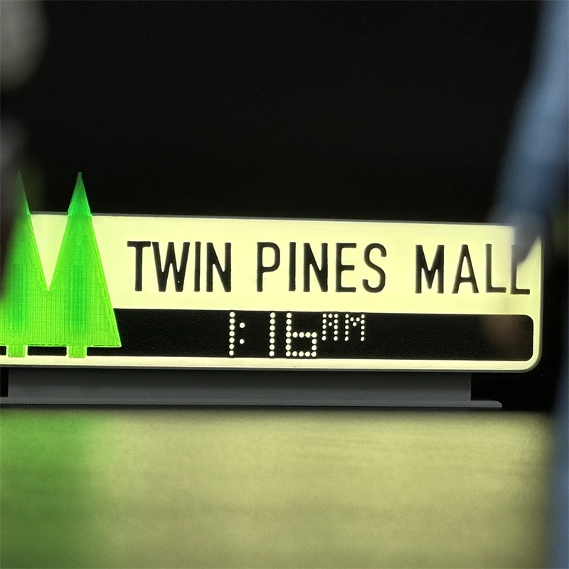 Classic 17CM Back to the Future The Sign of the Parking TWIN