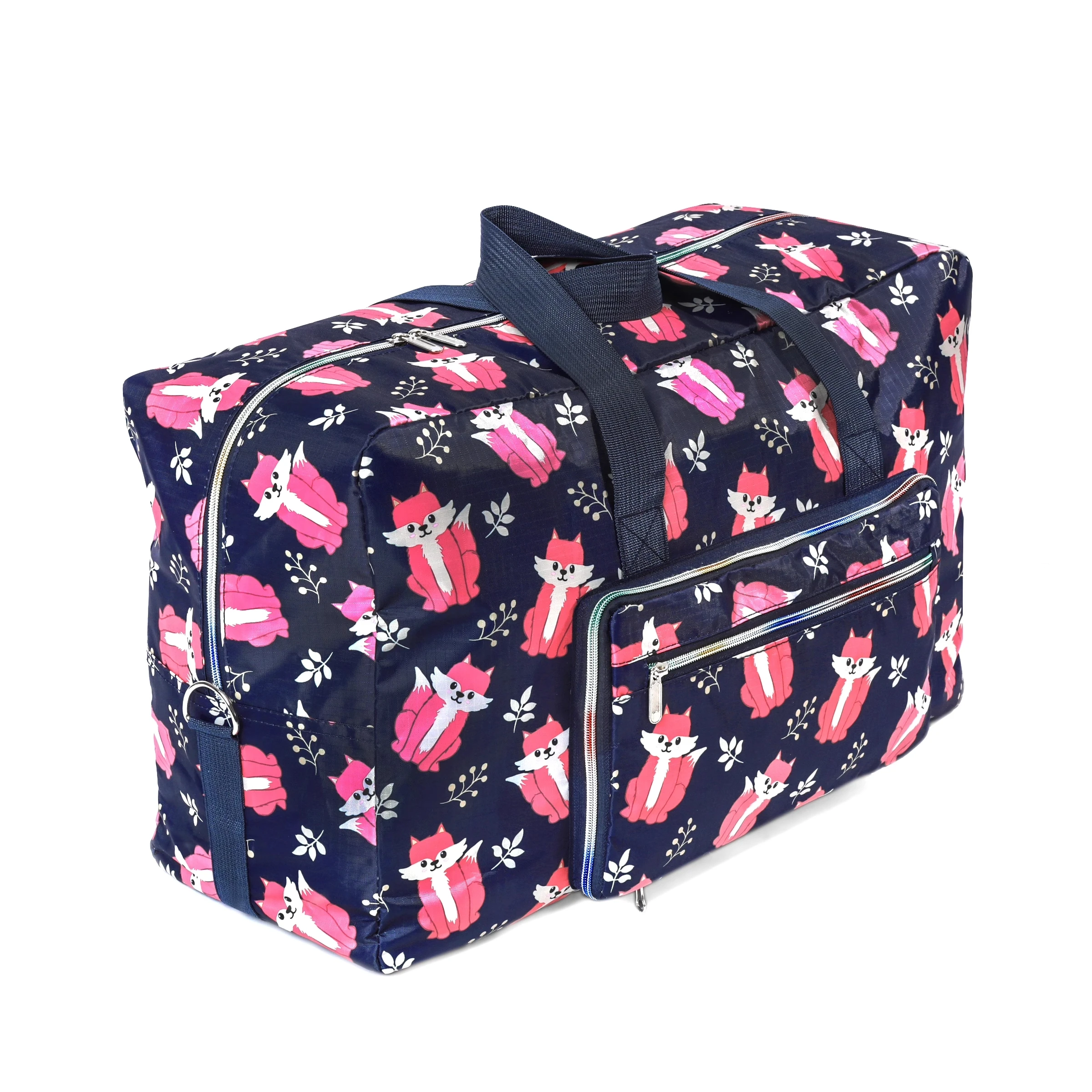Folding Travel Bag Large Capacity Waterproof Portable Women's Tote Bag