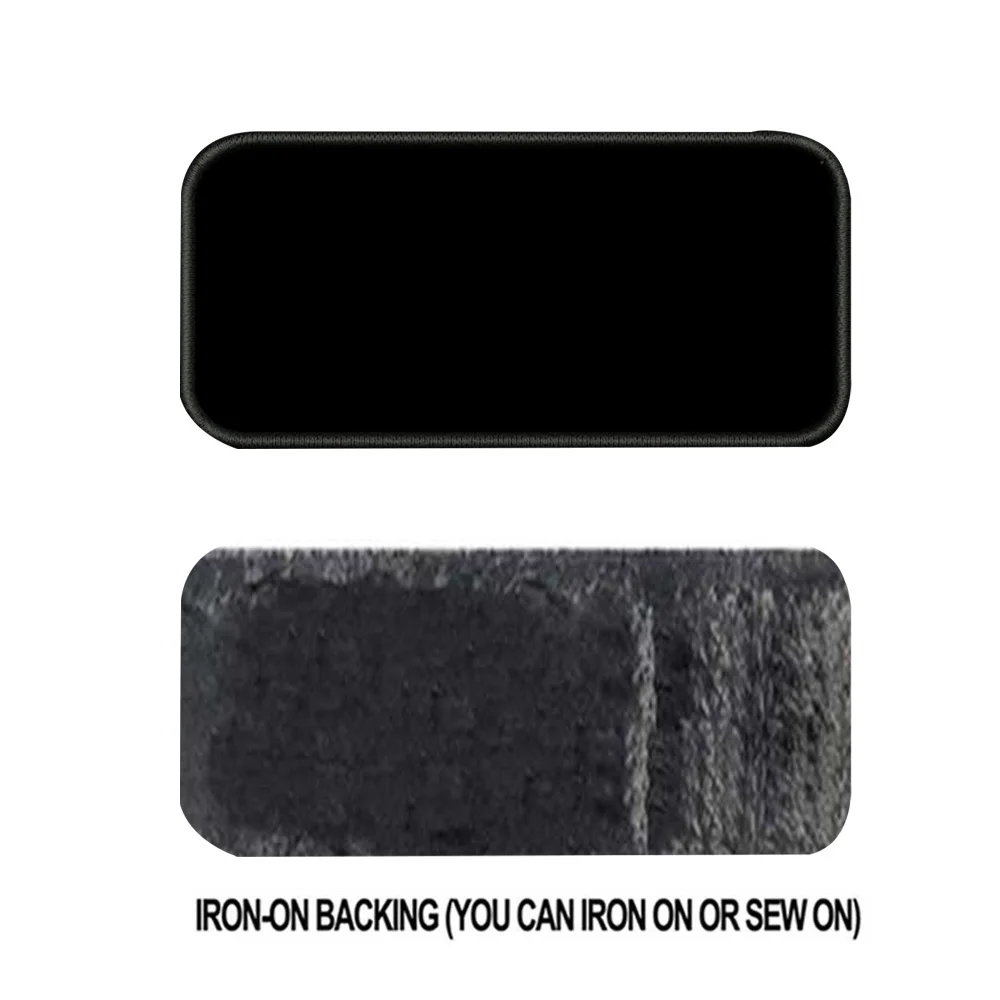 מותאם אישית 2 קווים שם תיקון רקמת שם מדבקות כדי בד כובע תפירה שמות 10*5 סנטימטר