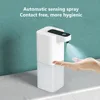 400ML Automatic Liquid Soap Machine Intelligent Charging Foaming Dispenser Wall Mounted Touchless Sensor for Bathroom School 2