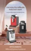 New Arrival Q2 Pro With Big Coffee Bean Tank Fully Automatic Bean To Cup Coffee Machine Grinding System 4