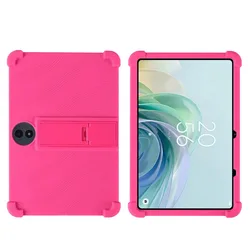 Shockproof Soft Silicone Tablet Cover with Reinforced Corners for 11 - Inch Tablets (Pink)