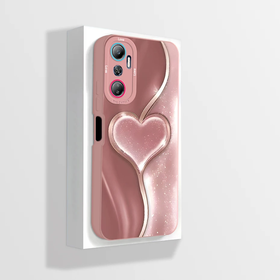 Artistic Liquid Silicone Bumper Phone Case Cover