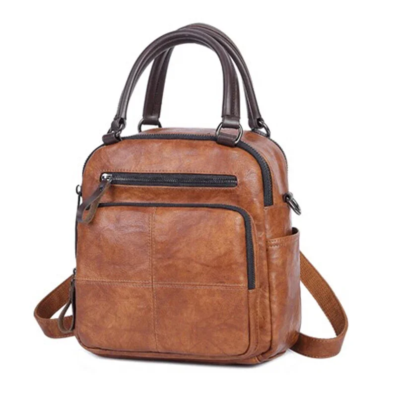 Women Shoulder Bag Real Split Suede Leather