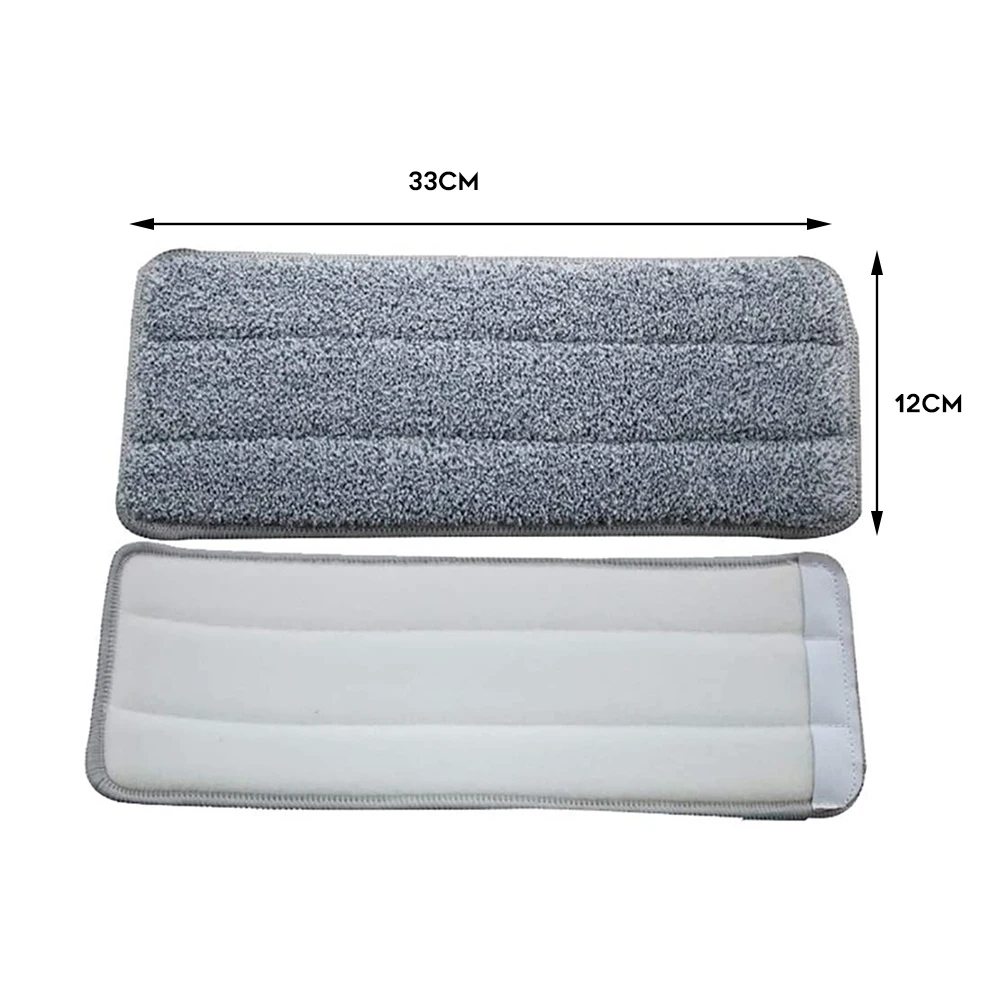 Replace Mop Head Microfiber Replacement Head Floor Cleaning Cloth Pads Flat Squeeze Hand Free Wringing Tools for Home, Kitchen 6