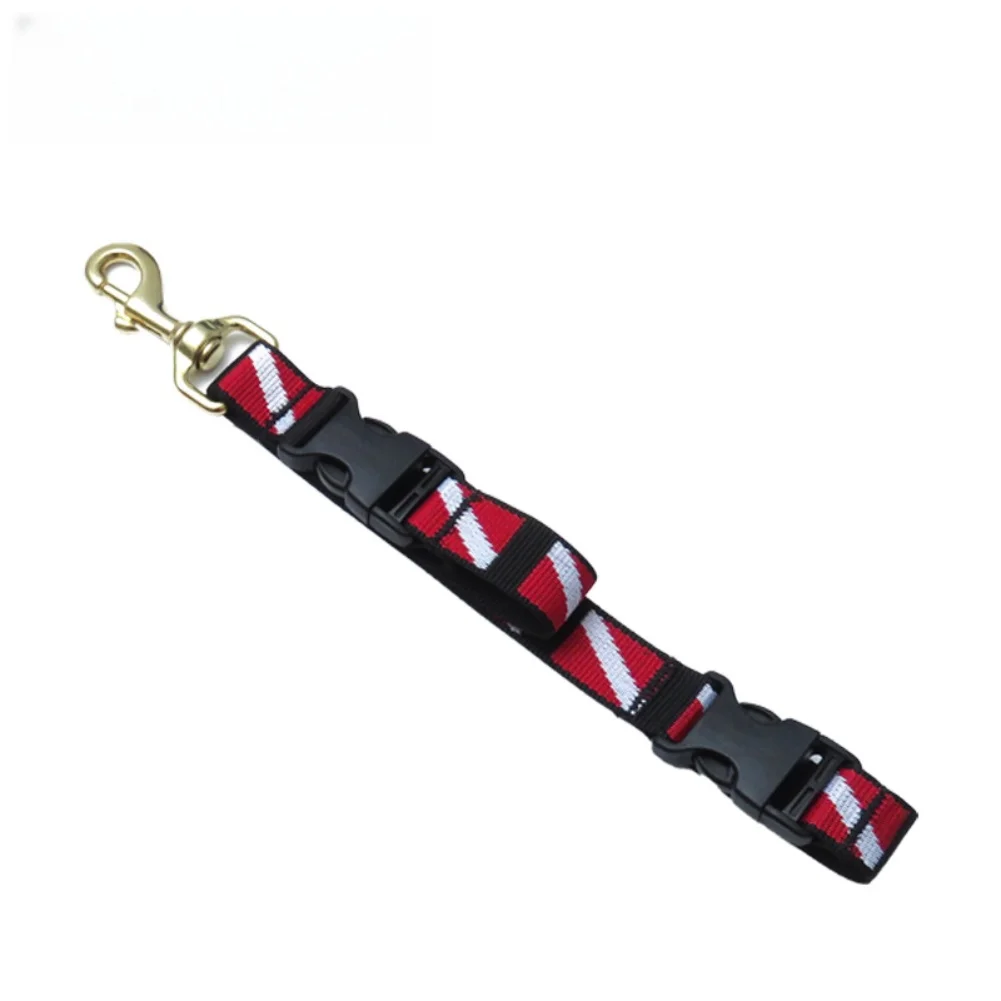 Scuba Tauchen Lanyard Clip 255x25mm Gurtbänder Schnallen Fin Frosch Schuh Hebe Seil Verschluss Für BCD Seite montieren Für Tauchen – Detail 5