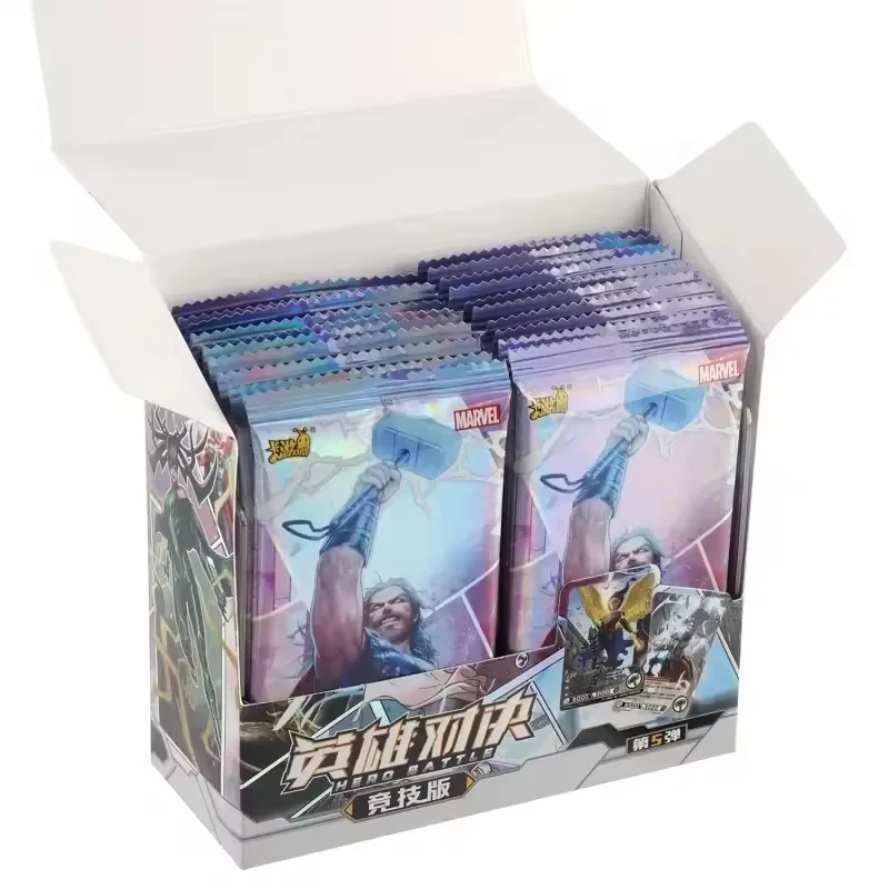 Kayou Cards Marvel Card Avengers Set Ssr Cr Rare Card Spider-Man Iron Man Competitive Edition Collectible Toy Gifts 120/180pcs