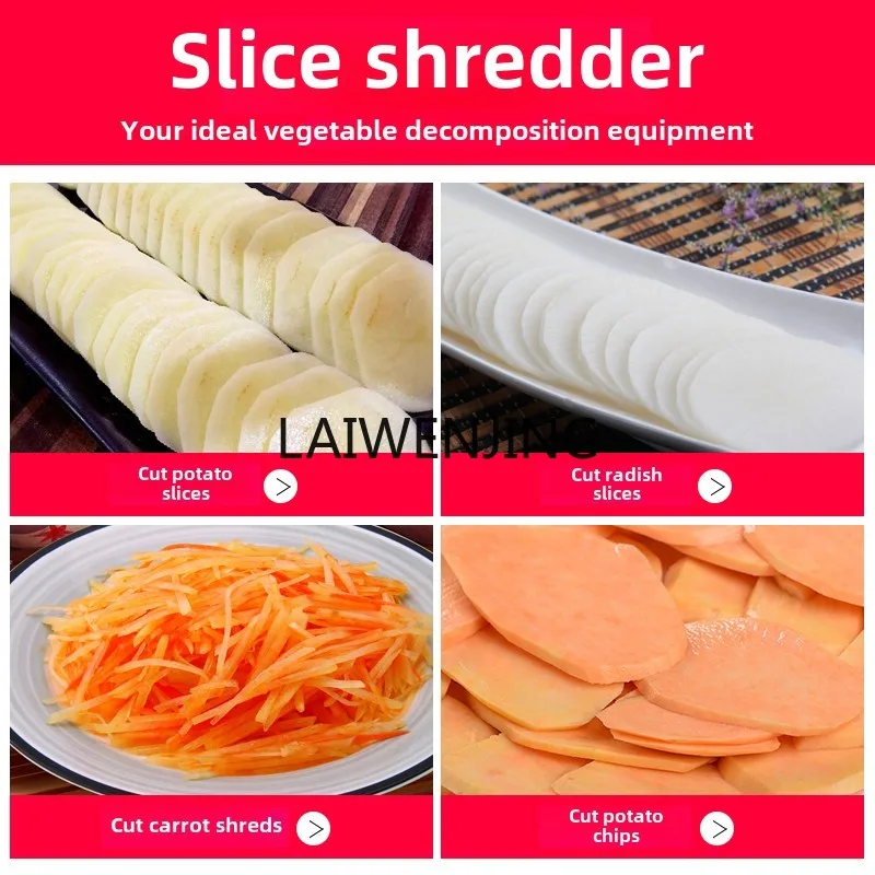 SGF shredding machine Commercial potato sweet potato radish slicing machine