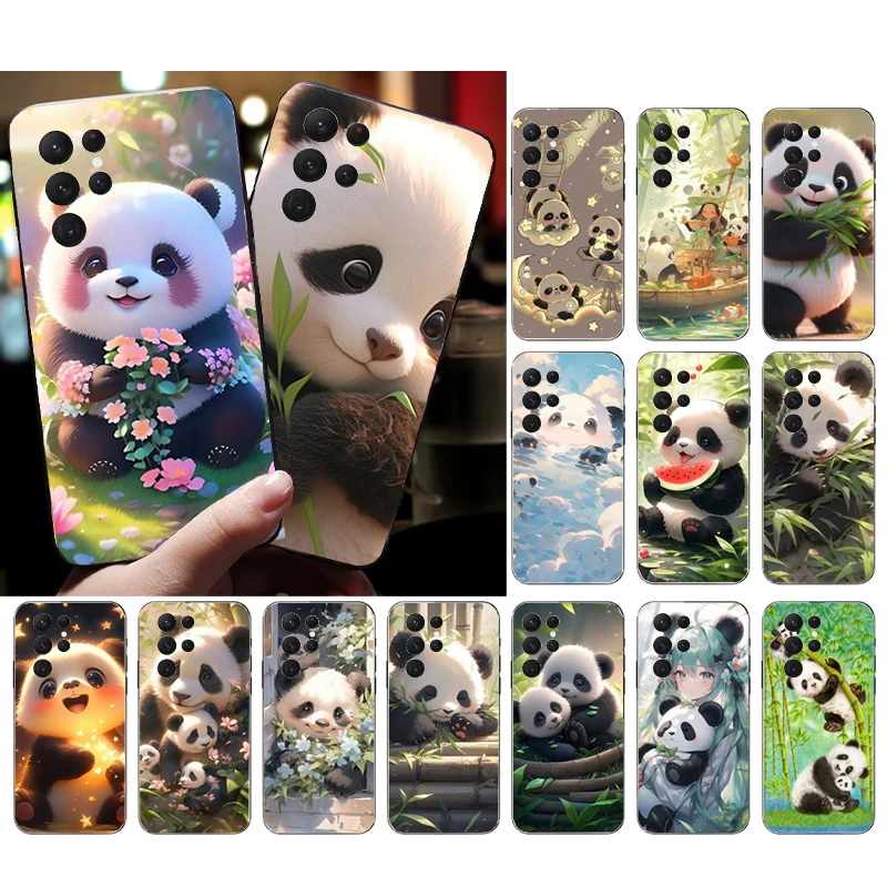 

Panda Bear Phone Case For Samsung A52S A21S A33 A23 A13 A14 A32 A52 A53 A54 A51 A71 M51