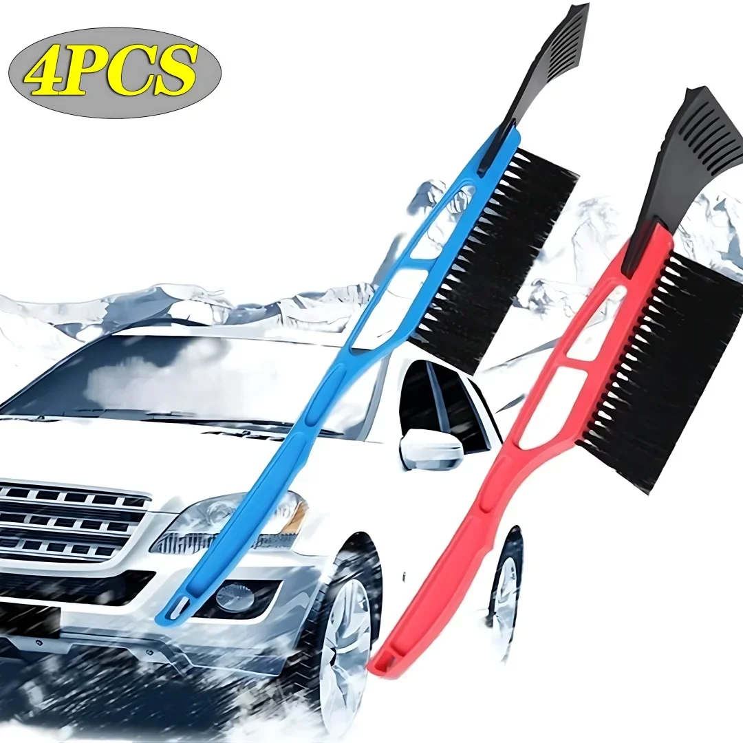 Car Snow Removal Shovel Multi-functional Two-in-one Deicing Shovel Scraping Snow Brush Defrost Deicing Winter Tools