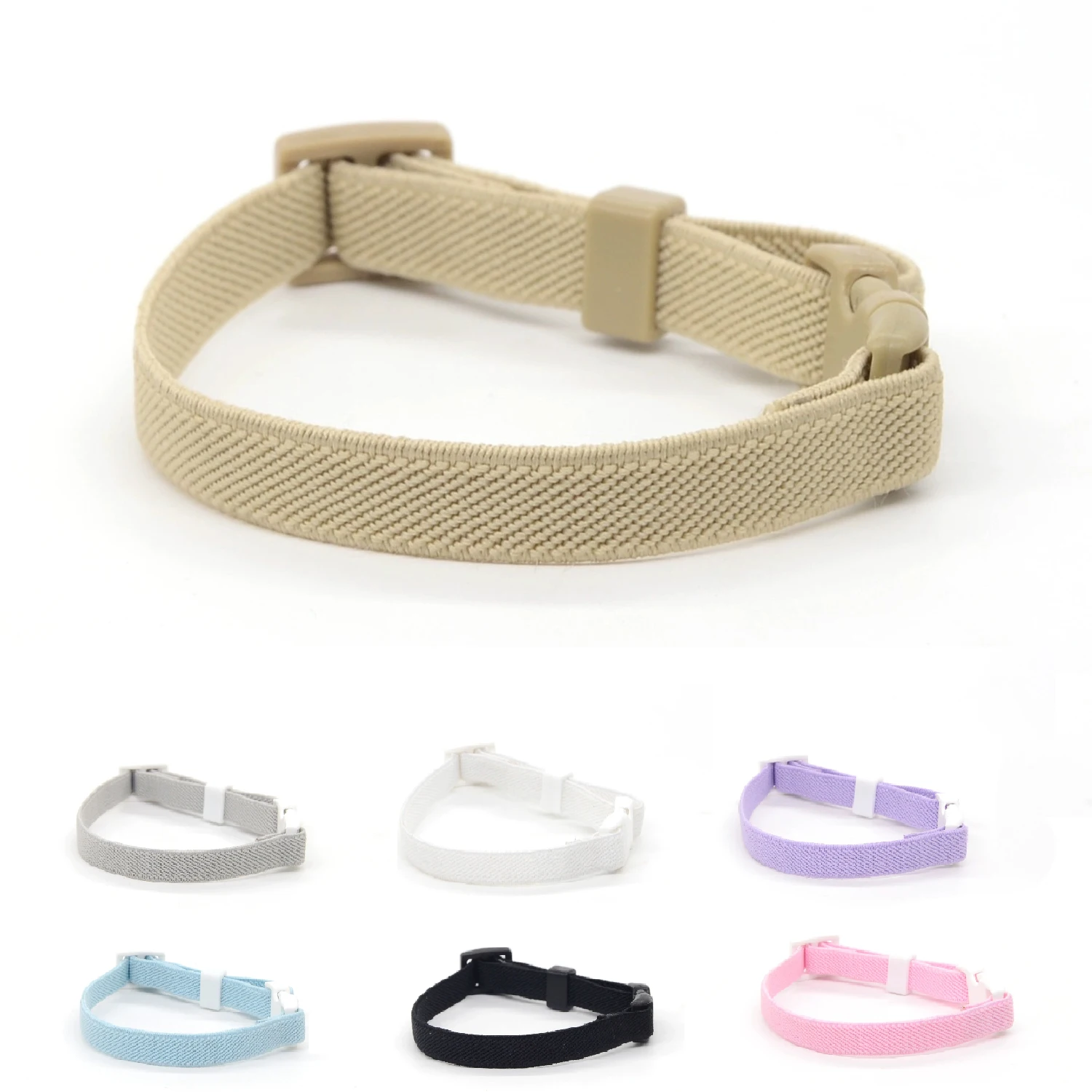Fashion Safety Cat Collar Stretch Elastic Collars - Light Weight for Kitten, Neck for All Small Large Cat,Puppy Pet Accessories Fashion Safety Cat Collar Stretch Elastic Collars - Light Weight for Kitten, Neck for All Small Large Cat,Puppy Pet Accessories