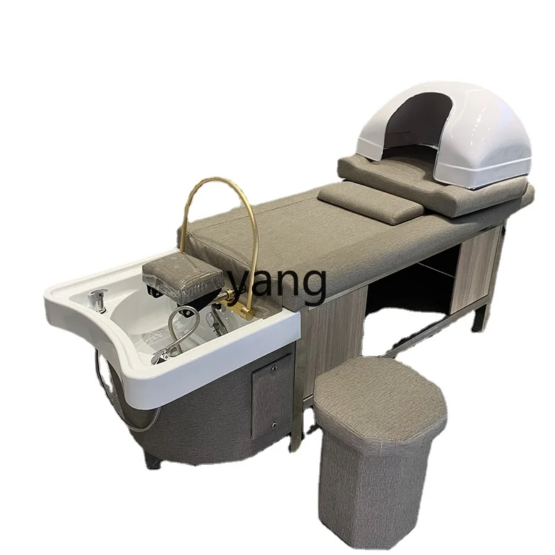 

Yhl Shampoo Chair Barber Shop for Hair Salon Beauty Salon Head Treatment Fumigation Flushing Bed Lying Hair Salon