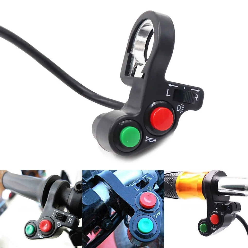 

2/3/5 Handlebar Mounting Switch Button Exceptional For Smooth Operation Extended Wire Is Easy To 7 6 5 9cm