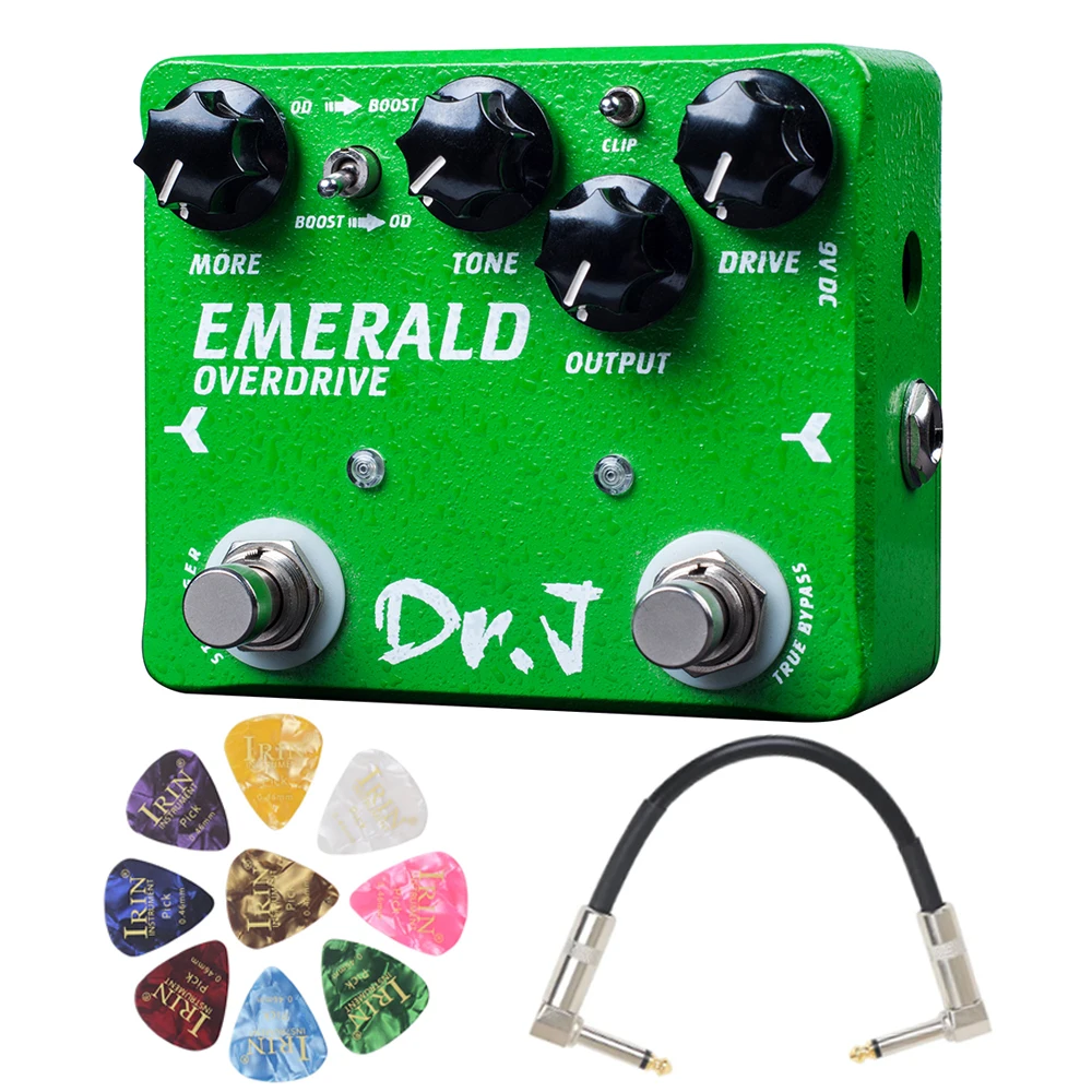 JOYOD60EMERALDOverdriveGuitarEffectPedalMosfetDiodeClipping