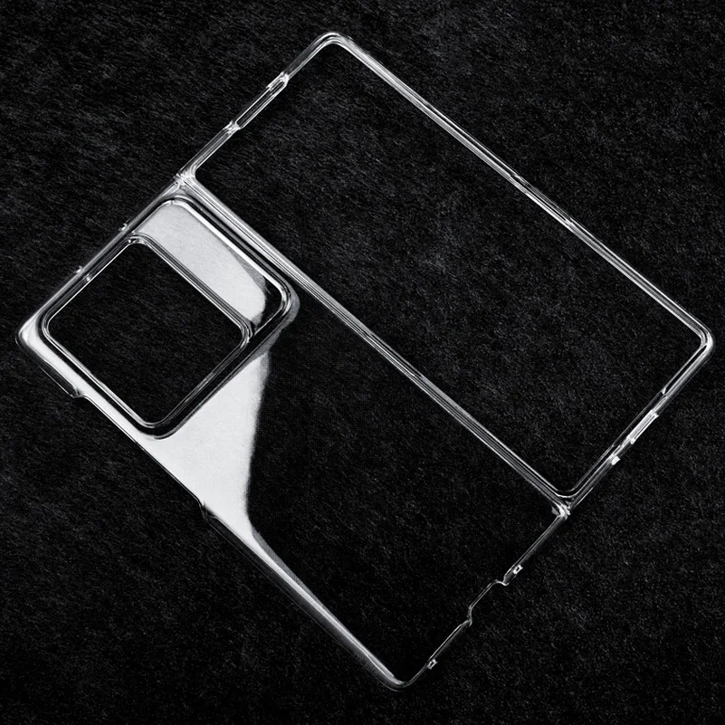 Carbon Fiber Leather Hard Protective Back Case