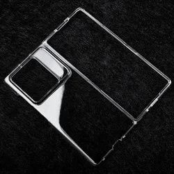 Premium Carbon Fiber Leather Folding Protective Case - Sleek and Durable Design for Plastic (Clear)
