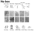 Set 01Rhodium NO box