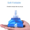 500ml Water Bottle TPU Folding Soft Flask Sport Water Bottle Bag Collapsible Water Bottle Running Camping Hiking 2
