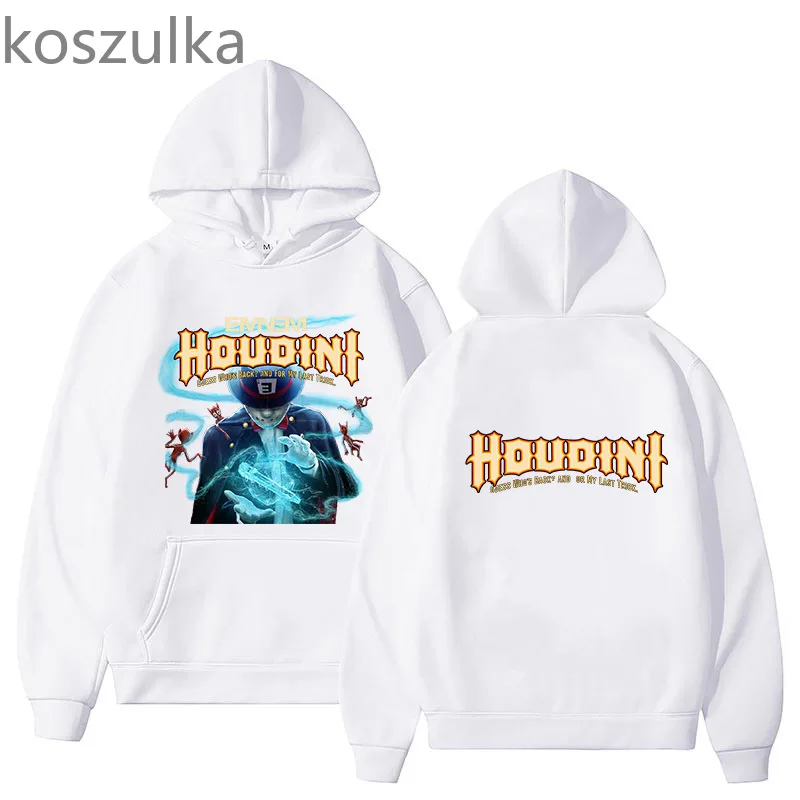 Eminem New Song Houdini Hoodies Hip Hop Sweatshirts Long Sleeve Men/Women Hooded Pullovers Winter Clothes Harajuku Streetwear