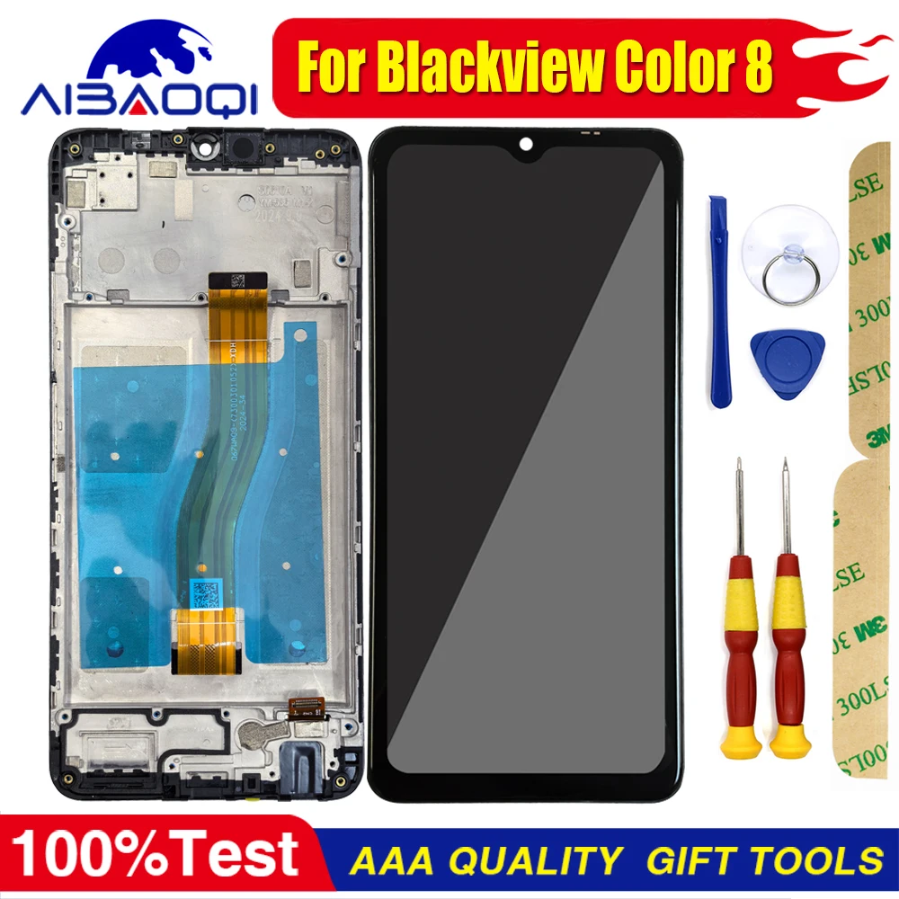 XUNQIYI Premium Touch Screen with Frame - Perfect LCD Display Replacement