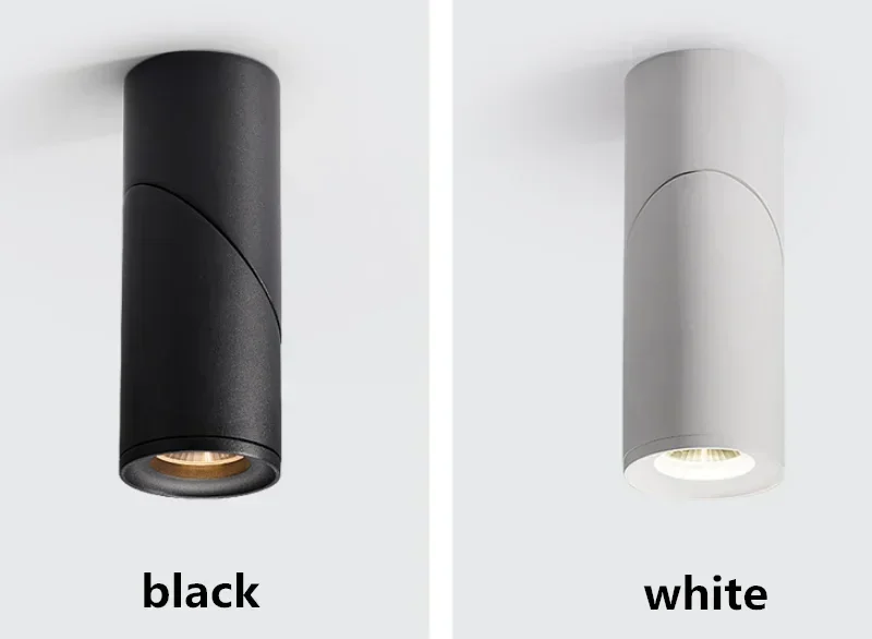 Description Picture 2 of itemDimmable Rotating LED Downlights 7W9W12W15W COB LED Ceiling Spot Lights AC110-220V LED Wall Lamp Warm Cold White Indoor Lighting