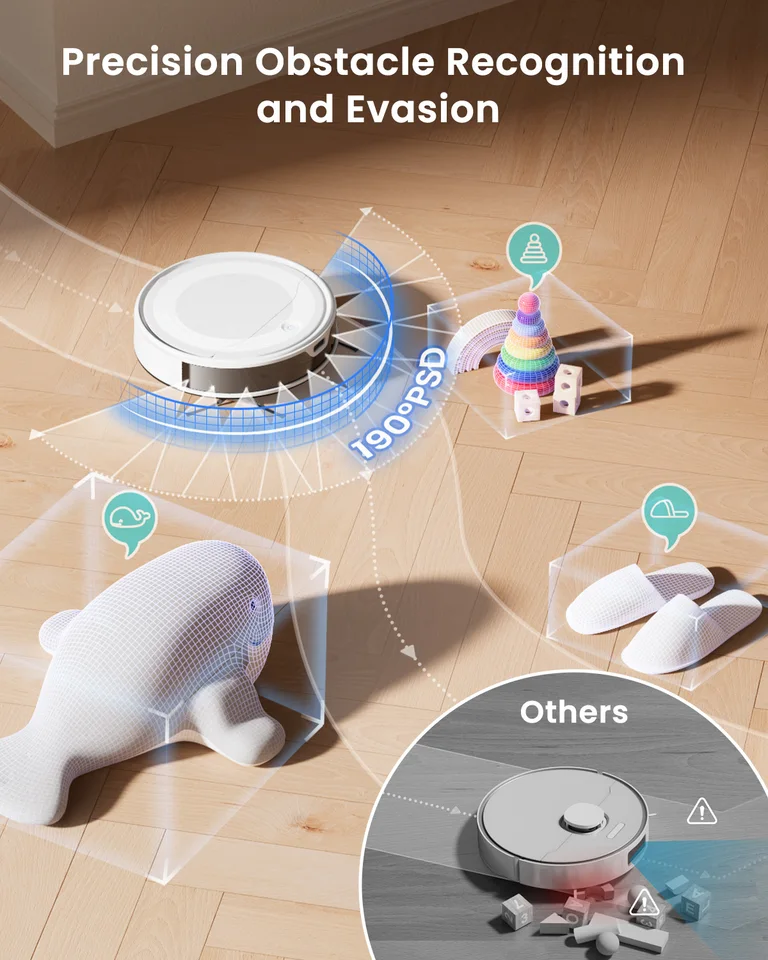 Lefant M310 Ultra Robot Vacuum Cleaner with Mop, SoF Laser