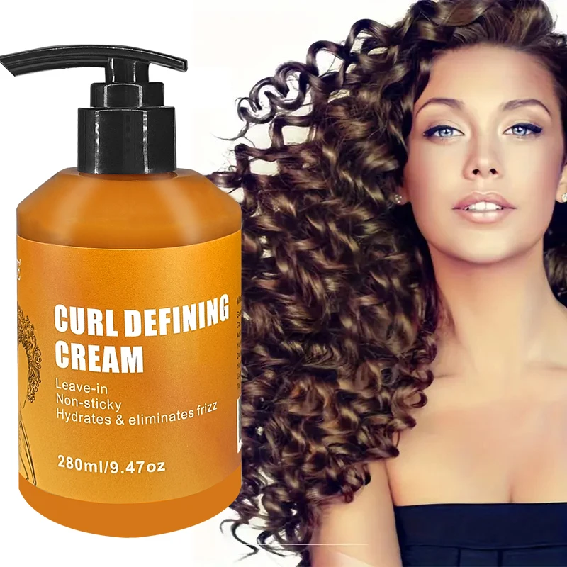 GZE Defining Curl Cream-Enhances Waves and Curls While Adding Definition Conditions, Detangles, and Reduces Frizz Paraben