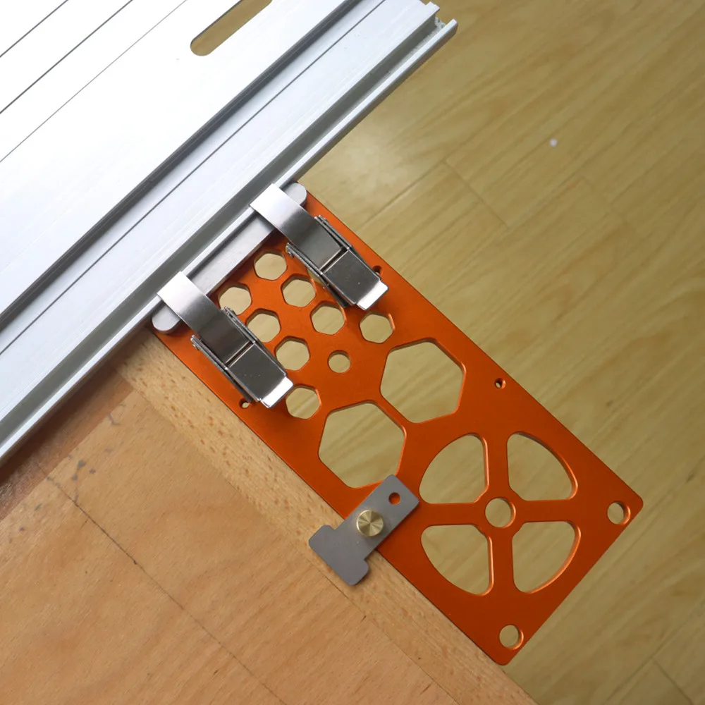 Binario Guida Per Sega Circolare Dewalt - 340mm, Angolo Retto 90°, In Lega Alluminio E Acciaio - Foto 2