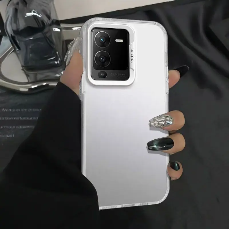 Luxury Metallic Aurora Skin Matte Phone Case Cover