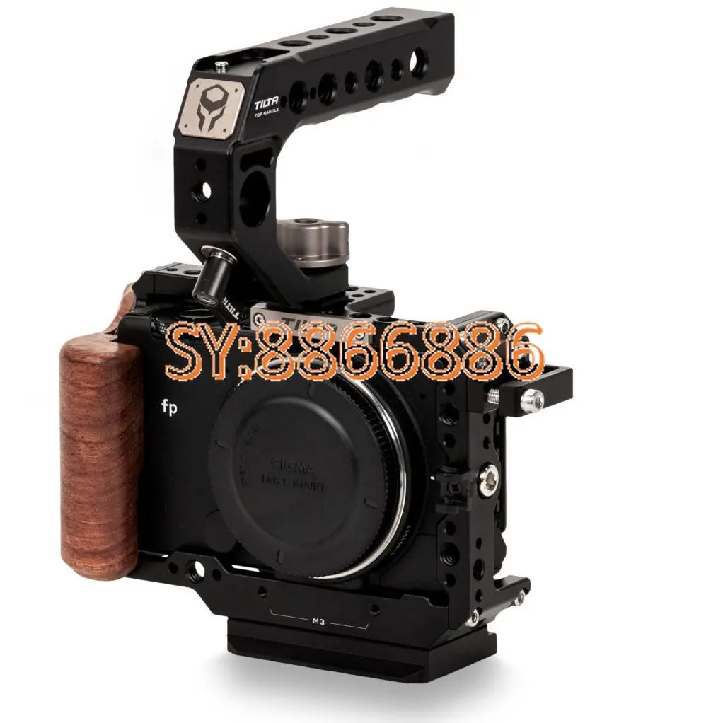 Tilta Ta-T09-A-B Tiltaing Camera Cage Kit A Per Sigma Fp Riduce Al Minimo L'Usura Con La Maggior Parte Delle Piastre A Sgancio Rapido Tramite 1/4 "-20