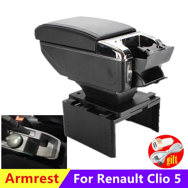 Accoudoir de voiture pour Renault Clio 5, boîte de rangement