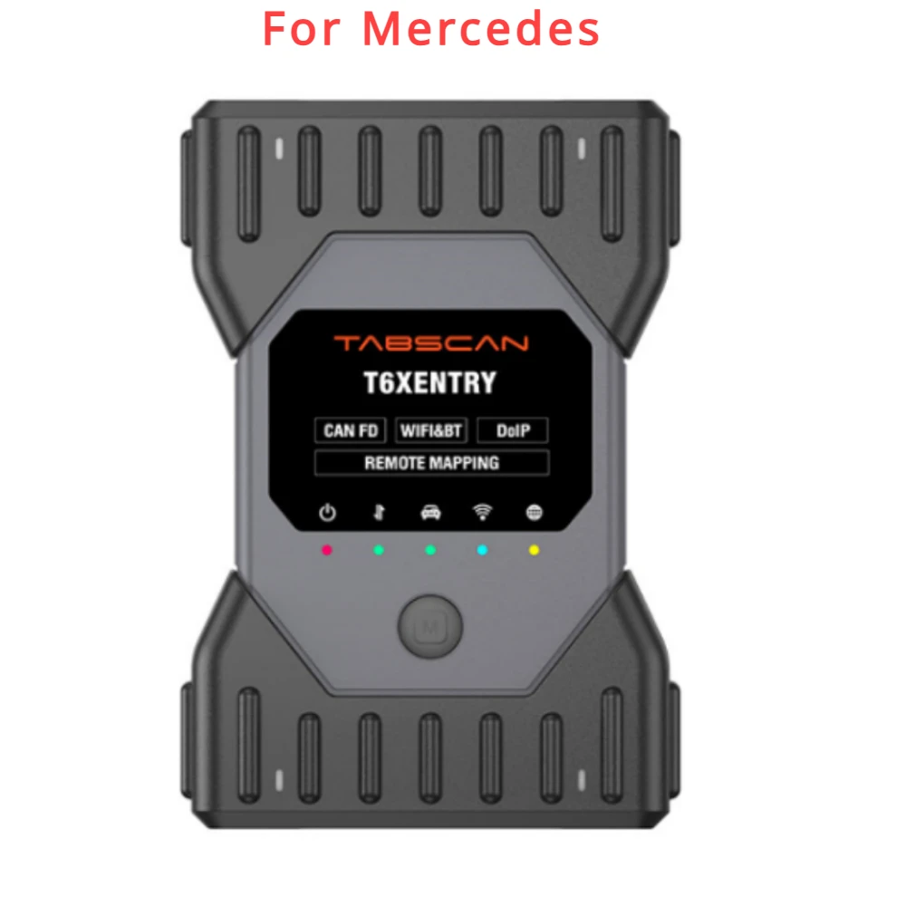 Eucleia TabScan T6XENTRY для диагностики Merc-edes и инструмента кодирования ECU, Поддержка протоколов CAN FD и Dolp PK MB STAR C3 C4 C5 C6