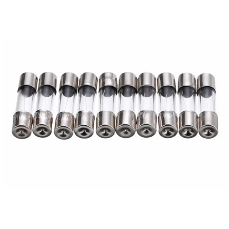 100/72pcs Car Fuses Kit car fuses kit Car Fast-blow Glass Fuses Car Glass Tube Fuses 0.2-20A 0.5-30A Assorted for Light Inflator vacuum Cleaner