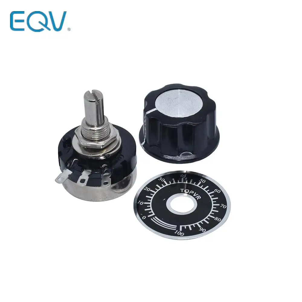 DIY Kit Parts Potentiometer 2W 1A 1K 2.2K 4.7K 10K 22K 47K 100K 470K 1M potentiometer kit electronic components
