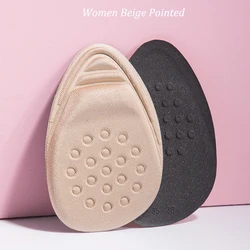 ComfortFit Non - Slip Forefoot Cushions for High Heels (Women Beige Pointed)