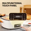 6L Double Hot Pot Cooker Large Capacity Household Electric Cooking Pot Multifunctional 2 Flavor Non-stick Kitchen Pot 5