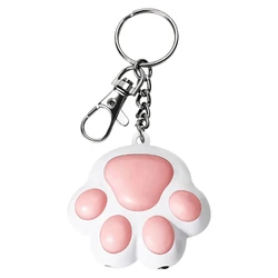 Rechargeable Interactive Pet Laser Toy with Adjustable Patterns (WHITE)