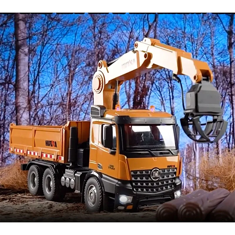 Huina 15 Channel 1575 Remote Control Excavator Alloy Remote Control Engineering Vehicle Excavator Children's Electric Toy 3
