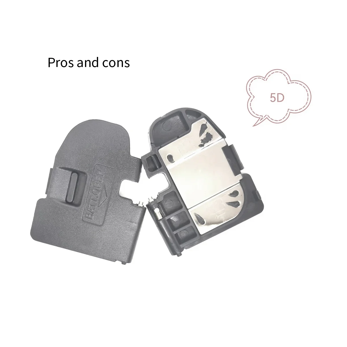 1Pcs New Battery Door Cover Lid Cap for CANON 5D Repair Part