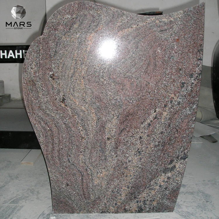 Hot Selling Natural Stone Paradiso Purple Granite Funeral Monument Headstone and Tombstone