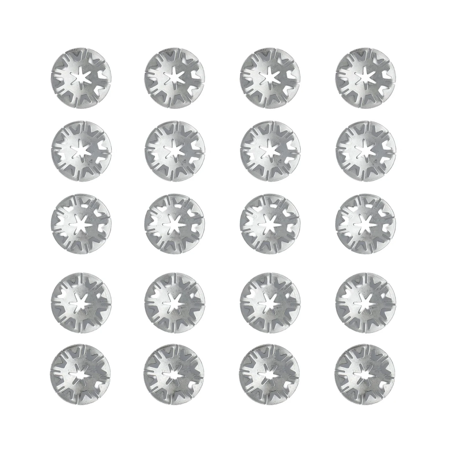 Car Fixing Clip Washer 20pcs/Set Spring Undertray Accessories Exhaust Heat N90-796-501 Nut Push-On Retainer