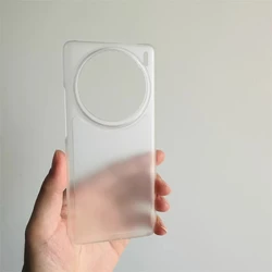 Simple Solid Color Shockproof Bumper Case - Enhanced Protection for Vivo X200 Pro (Translucent White)