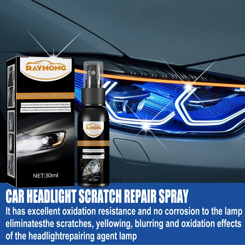 

Car Headlight Restoration Polish Kits Agent Scratch Remover Repair Fluid Clean Paste Car Paint Care Refurbish Agent Accessories